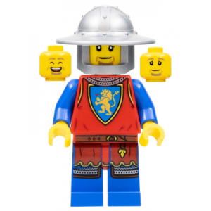 LEGO Castle Lion Knight - Aslan Motifli Muhafız Minifigür