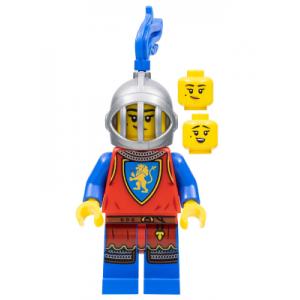 LEGO Castle Lion Knight Female - Kadın Şovalye Minifigür