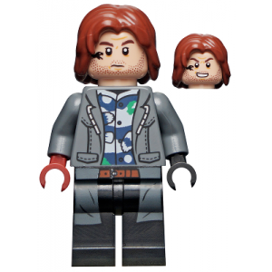 LEGO Jurassic World Rainn Delacourt Minifigür