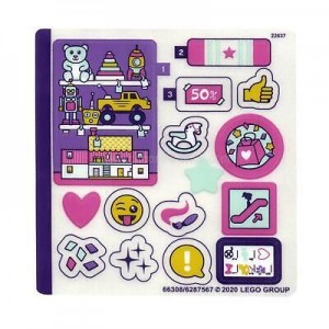 LEGO Sticker Sheet for Set 41409 - (66308/6287567)