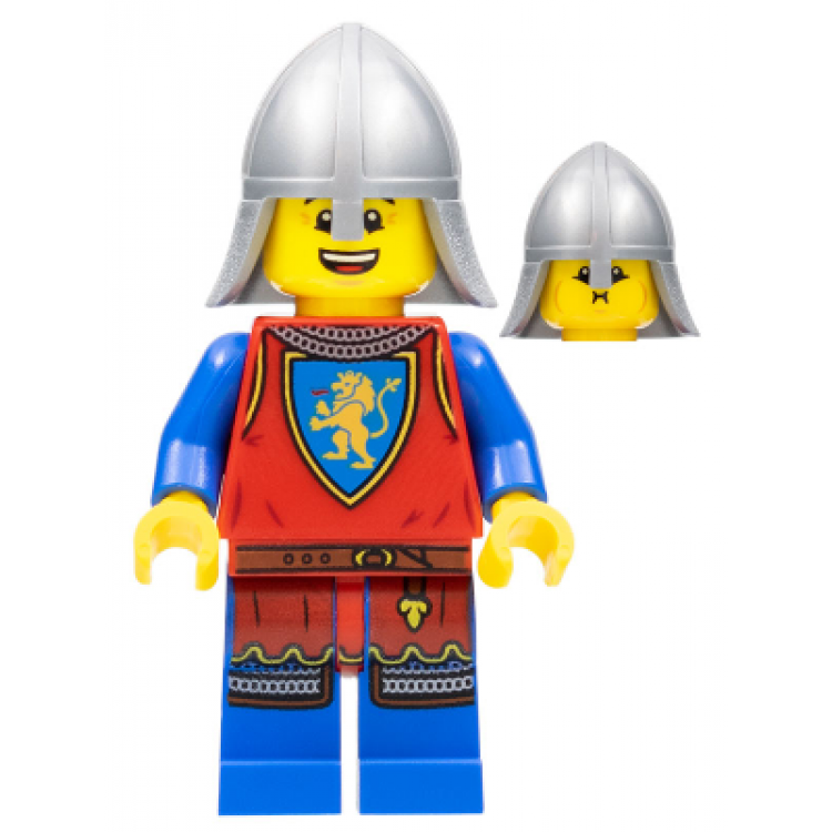 LEGO Castle Lion Knight Protector - Aslan Motifli Koruyucu Şovalye Minifigür